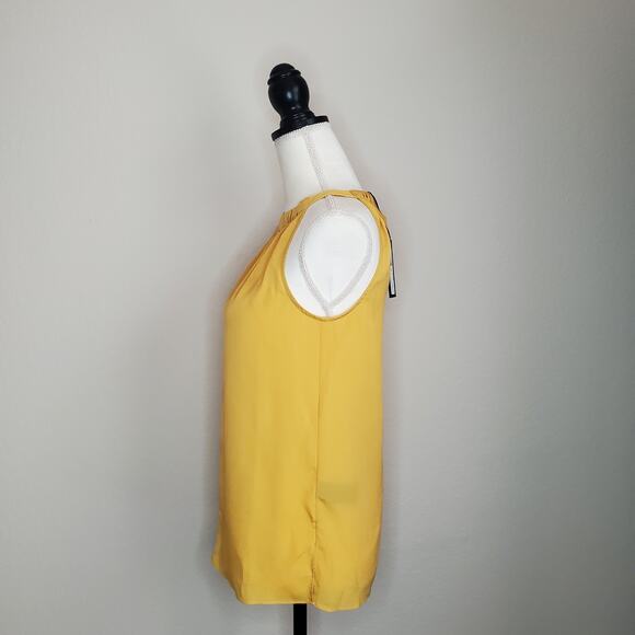 Le Gali Merita Yellow Halter Tank Top XS - Picture 4 of 6